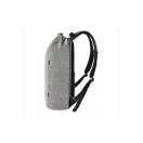 Rucsac antifurt usor, ideal pentru calatorii, laptop 15.6 inch, XD, BY, poliester, pvc, gri