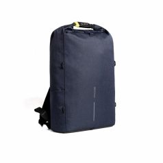   Rucsac antifurt usor, ideal pentru calatorii, laptop 15.6 inch, XD by AleXer, BY, poliester, pvc, albastru navy