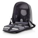 Rucsac mic sport casual, buzunare ascunse, antifurt, port usb, XD, 20IAN466, rpet, Gri