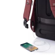   Rucsac mic sport casual, buzunare ascunse, antifurt, port usb, XD, 20IAN464, rpet, Rosu