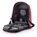 Rucsac mic sport casual, buzunare ascunse, antifurt, port usb, XD, 20IAN464, rpet, Rosu