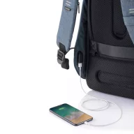   Rucsac mic sport casual, buzunare ascunse, antifurt, port usb, XD, 20IAN463, rpet, Albastru