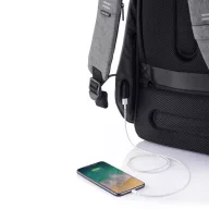   Rucsac sport casual, port usb, buzunare ascunse, antifurt, XD, 20IAN469, rpet, Gri