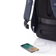   Rucsac sport casual, port usb, buzunare ascunse, antifurt, XD, 20IAN470, rpet, Poliester, Albastru Navy