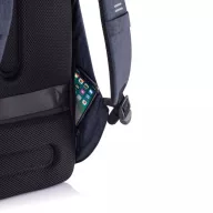   Rucsac sport casual, port usb, buzunare ascunse, antifurt, XD, 20IAN470, rpet, Poliester, Albastru Navy