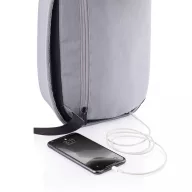   Rucsac sport casual, 21x9x32.5 cm, XD, 20SEP0454, Poliester, Poliuretan, Gri