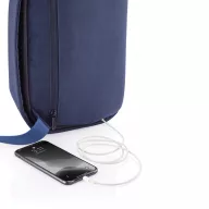   Rucsac sport casual, 21x9x32.5 cm, XD, 20SEP0455, Poliester, Poliuretan, Albastru