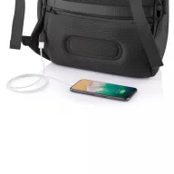   Rucsac antifurt sport casual, 21MAR2580, 30x18x45 cm, XD, Rpet, Poliester, Negru