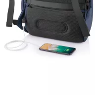   Rucsac antifurt sport casual, 21MAR2584, 30x18x45 cm, XD, Rpet, Poliester, Albastru