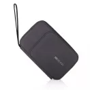 Portofel pentru pasaport, XD, 21AUG132, Poliester, 12.8x2.8x19 cm, Negru