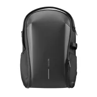   Rucsac sport casual, 2401E16152, XD, 32x47x18 cm, rPET, Poliuretan, Negru