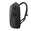Rucsac sport casual, 2401E16152, XD, 32x47x18 cm, rPET, Poliuretan, Negru