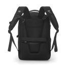 Rucsac sport casual, 2401E16152, XD, 32x47x18 cm, rPET, Poliuretan, Negru