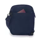 Geanta de umar, 2401E16160, XD, 16x7.5x21 cm, rPET, Poliuretan, Albastru navy