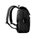 Rucsac sport casual, 2401E16725, XD, 32x14x41.5 cm, rPET, Poliuretan, Negru
