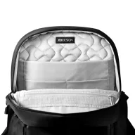   Rucsac sport casual, 2401E16725, XD, 32x14x41.5 cm, rPET, Poliuretan, Negru