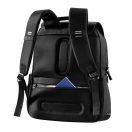 Rucsac sport casual, 2401E16725, XD, 32x14x41.5 cm, rPET, Poliuretan, Negru