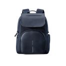 Rucsac sport casual, 2401E16728, XD, 32x14x41.5 cm, rPET, Poliuretan, Albastru navy