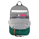 Rucsac sport casual, 2401E16155, XD, 30x18x45 cm, rPET, Poliester, Verde