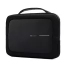 Geanta laptop 14 inch, 2401E16723, XD, 35x2.5x24 cm, rPET, Poliuretan, Negru