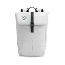 Rucsac sport casual, 2502E16261, XD, 30 x 12 x 43 cm, Poliuretan, Alb crem