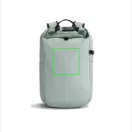 Rucsac sport casual, 2502E16256, XD, 29.5 x 15 x 44 cm, Poliuretan, Verde ice