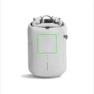 Rucsac sport casual, 2502E16258, XD, 29.5 x 15 x 44 cm, Poliuretan, Alb crem