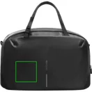 Geanta sport, 2509E17332, XD, 50x26x33 cm, Poliuretan, Poliester, Negru