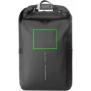 Rucsac sport casual, 2509E17331, XD, 29x15x44 cm, Poliuretan, Poliester, Negru
