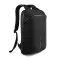 Rucsac sport casual, XD, 2601E14785, 30x11x46 cm, Nylon, Poliester, Negru
