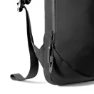 Rucsac sport casual, XD, 2601E14785, 30x11x46 cm, Nylon, Poliester, Negru