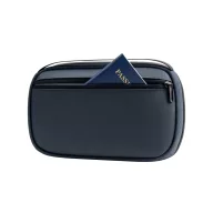   Geanta cosmetice, XD, 2601E14790, 27.5x9x17 cm, Poliuretan, Poliester, Albastru