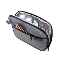   Geanta cosmetice, XD, 2601E14790, 27.5x9x17 cm, Poliuretan, Poliester, Albastru
