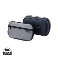   Geanta cosmetice, XD, 2601E14790, 27.5x9x17 cm, Poliuretan, Poliester, Albastru