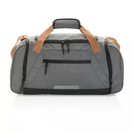   Geanta sport, Everestus, 22FEB0427, 55x26x29 cm, Poliester, Gri