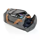 Geanta sport, Everestus, 22FEB0427, 55x26x29 cm, Poliester, Gri