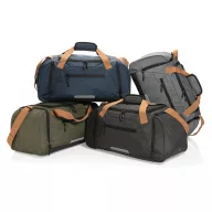  Geanta sport, Everestus, 22FEB0427, 55x26x29 cm, Poliester, Gri