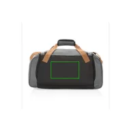   Geanta sport, Everestus, 22FEB0427, 55x26x29 cm, Poliester, Gri