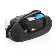   Geanta sport, Everestus, 22FEB0423, 58x19x26.5 cm, Poliester, Negru