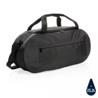   Geanta sport, Everestus, 22FEB0423, 58x19x26.5 cm, Poliester, Negru