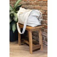   Geanta sport, 2401E16269, Everestus, 64x20x40 cm, Panza, Crem
