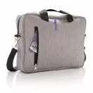 Geanta laptop 15 inch, Everestus, CC, poliester 600D, gri