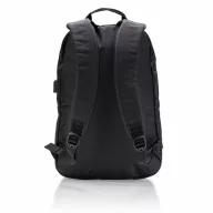   Rucsac Laptop 15 inch cu iesire mufa usb, Everestus, PR, poliester 600D, negru