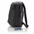 Rucsac Laptop 15 inch cu iesire mufa usb, Everestus, PR, poliester 600D, negru
