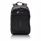 Rucsac Laptop 15 inch cu iesire mufa usb, Everestus, PR, poliester 600D, negru