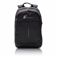   Rucsac Laptop 15 inch cu iesire mufa usb, Everestus, PR, poliester 600D, negru
