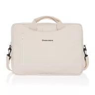   Geanta laptop 15.4 inch, 2401E16278, Everestus, 39x34x5 cm, Bumbac, Crem