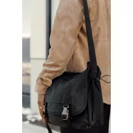   Geanta de umar, XD, 2610E17386, 39x9.5x33.5 cm, Nylon, rPET, Negru