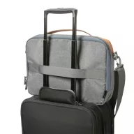   Geanta laptop, XD, 22FEB0406, 39x8x37 cm, 15.6 inch, Poliester, Gri