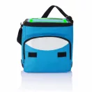 Geanta termoizolanta pliabila pentru mancare si bautura, Everestus, FE, poliester 600D, pe, albastru